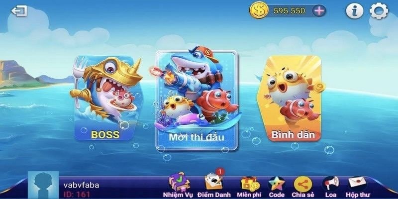 Hướng dẫn thao tác của trò chơi bắn cá Zingplay 