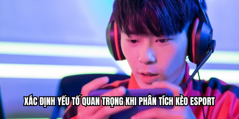 Phân Tích Kèo Esport Chuẩn Xác Dễ Hiểu Cho Người Mới Xác định yếu tố quan trọng khi phân tích kèo esport